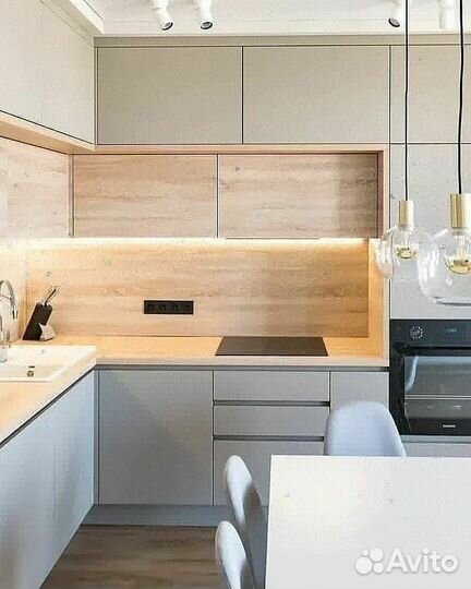 Угловые, прямые кухни на заказ в Москве