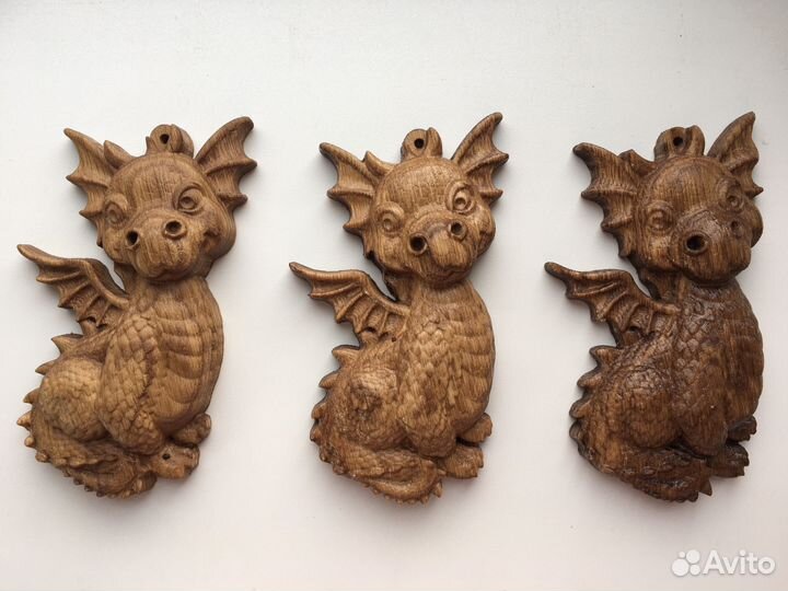 Елочные игрушки из дуба