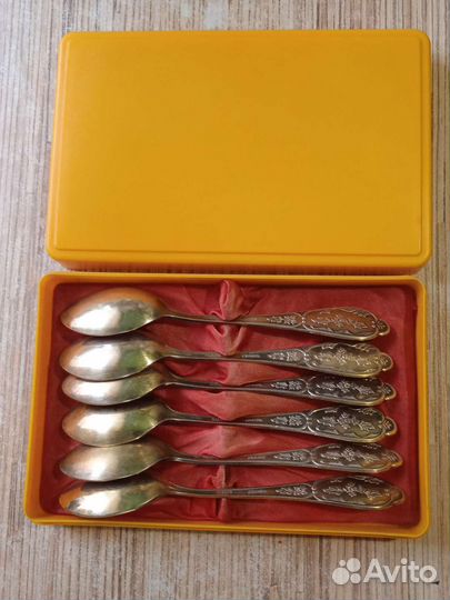 Чайные ложки из мельхиора СССР