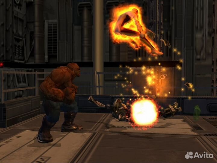 Fantastic Four, б/у, английский (GameCube)