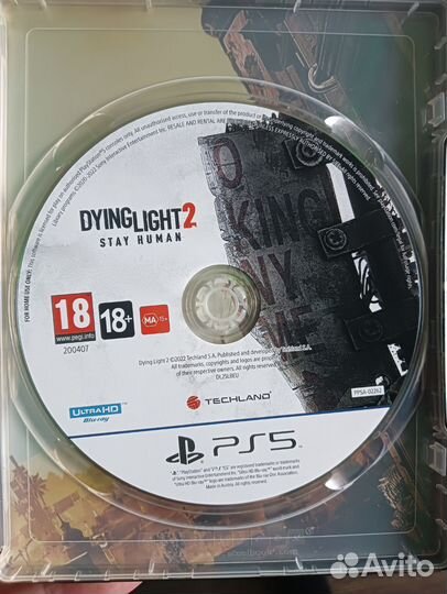 Игра на ps5 dying light 2 полностью на русском