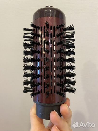 Фен-щетка Polaris PHS 1020RK, бордовый