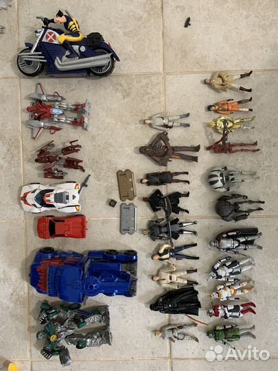 Фигурки hasbro, mattel, ben10 и другие