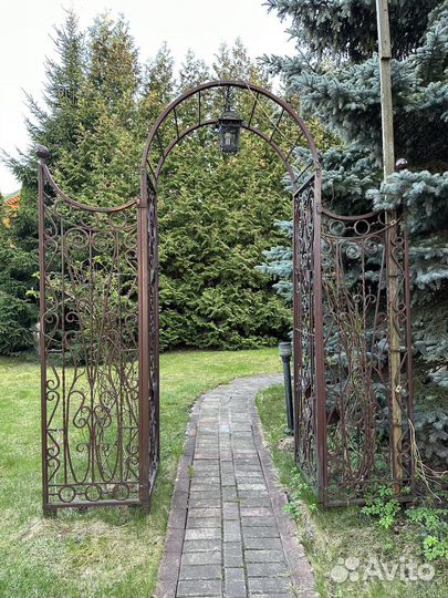 Садовая арка, пергала кованная, пергола
