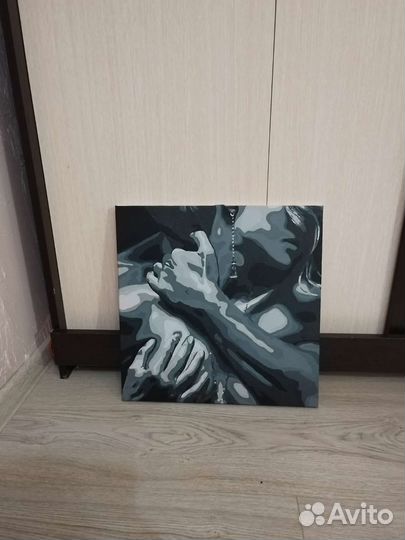 Картины по номерам раскрашенная