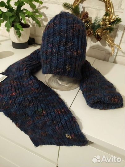 Комплект шапка и шарф женский оригинал