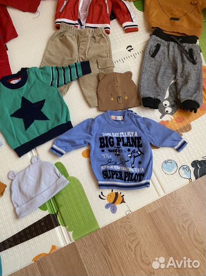 Одежда на мальчика пакетом 68-74