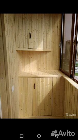 Отделка балконов