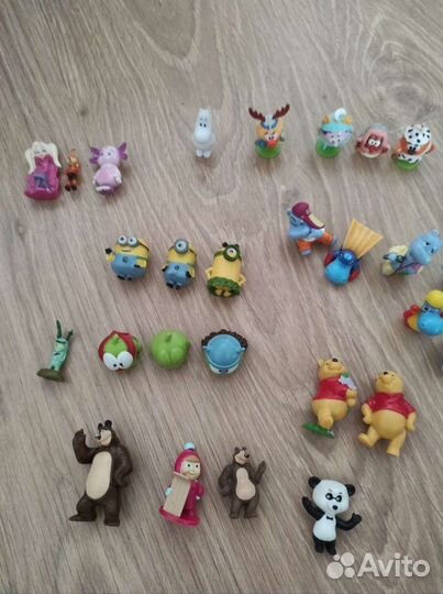 Игрушки из киндера разные серии