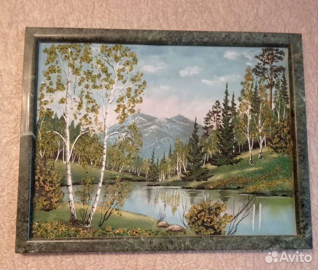 Картина уральские самоцветы