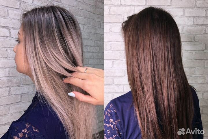 Сложное окрашивание волос