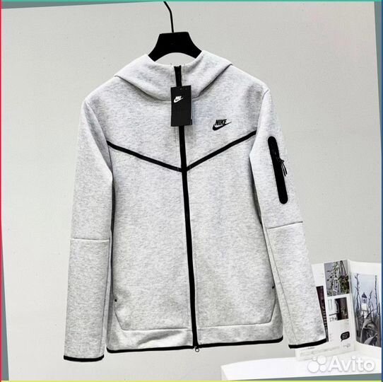 Zip худи Tech Fleece nike (Арт товара: 33571)