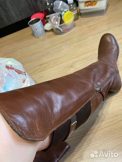 Сапоги ботфорты