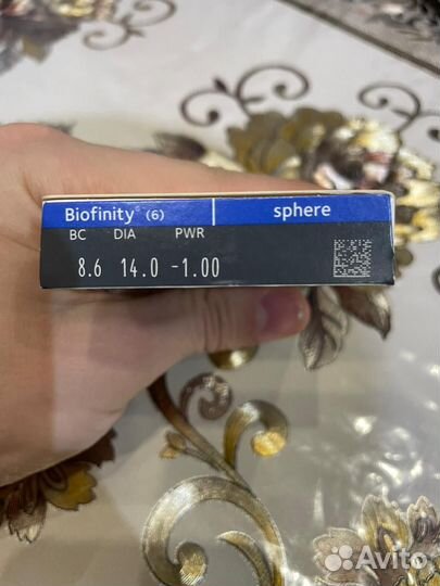 Линзы biofinity -1