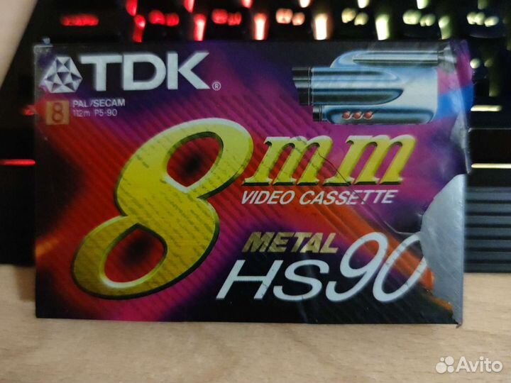 Видеокассета TDK metal HS 90