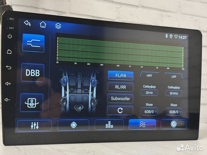 Магнитола 10 дюймов 6/128 8 ядер