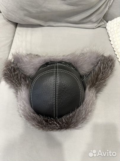 Шапка мужская песцовая