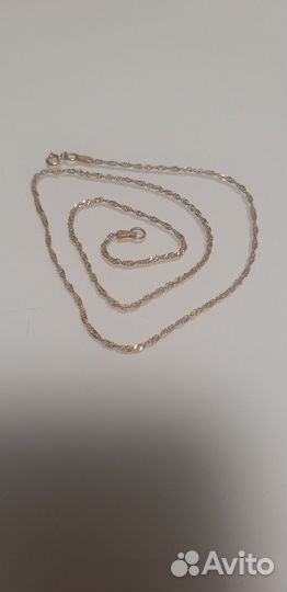 Цепочка из жёлтого золота 750 проба