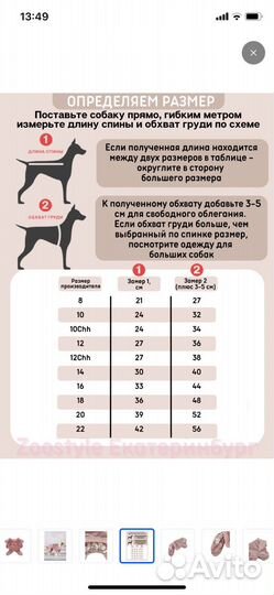 Зимний костюм для собаки