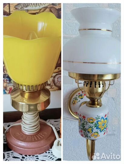 Светильники, бра винтаж