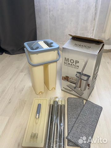 Швабра с ведром и отжимом новые