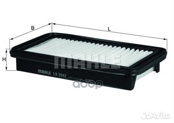 Воздушный фильтр LX2842 Mahle/Knecht