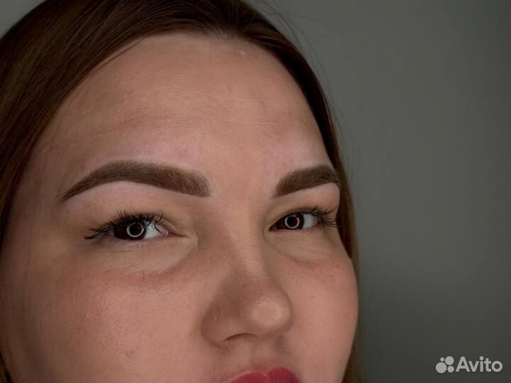 Перманентный макияж бровей и губ