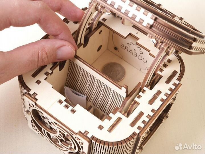 Конструктор 3D Ugears. Шкатулка с секретом