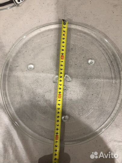 Тарелка для микроволновой печи и опорное кольцо