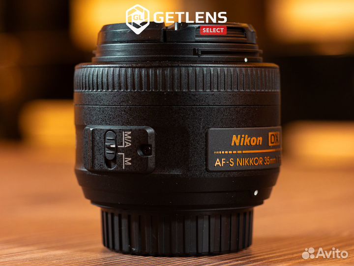 Nikon 35mm f/1.8G AF-S Nikkor DX (id-07241124)