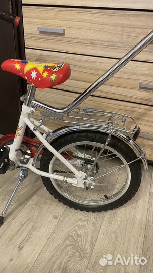 Детский велосипед бу 16