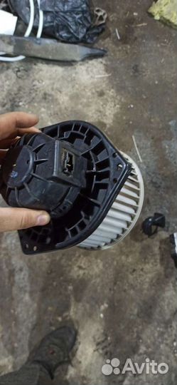 Моторчик печки chevrolet aveo