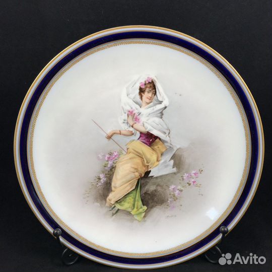 Декоративная тарелка Лимож