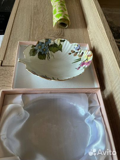 Тарелка форфорвая