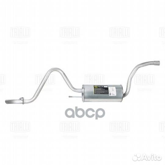 Глушитель для ам Kia Ceed (06) осн. (нерж. алюм