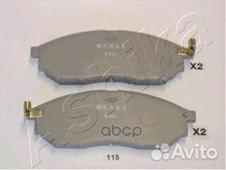 Колодки тормозные передние к-кт '50-01-115 Ashika