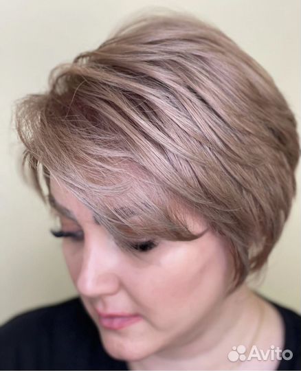 Окрашивание волос стрижки волос