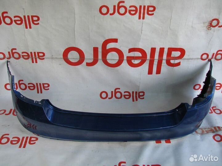 Skoda Rapid бампер задний 2013+