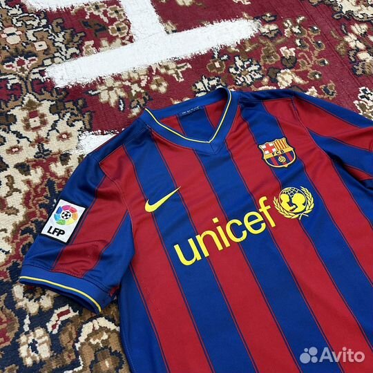 Футбольная Майка Nike Barcelona 2009 года