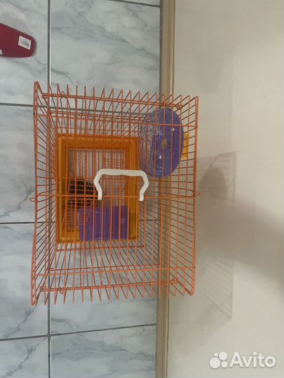 Клетка для грызунов бу 45 см в высоту 25 в ширину