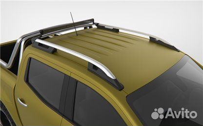 Рейлинги Can Otomotiv Toyota HiLux (04-14) серебро