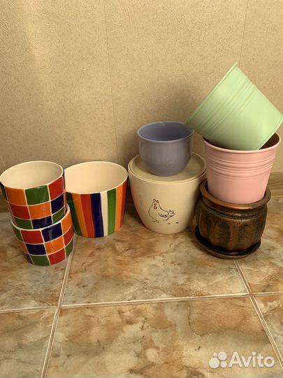 Горшки для цветов