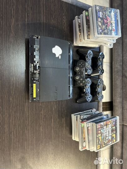 Игровая приставка ps3 super slim