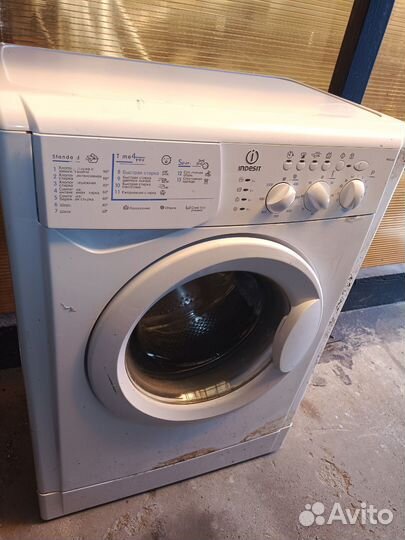 Стиральная машина бу indesit на запчасти
