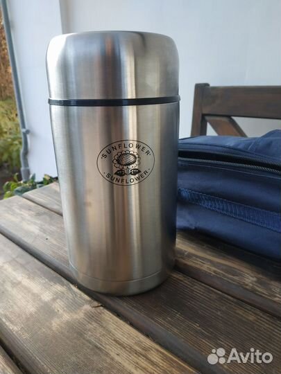 Термос для еды с контейнерами