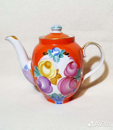 Редкий кофейный сервиз. Дулево