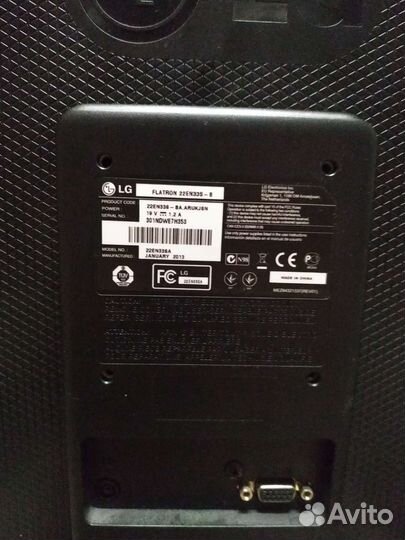 Монитор LG 22EN33S-B 21.5