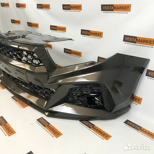 Бампер передний magnet для лада веста в цвет