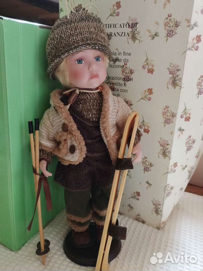 Кукла лыжник