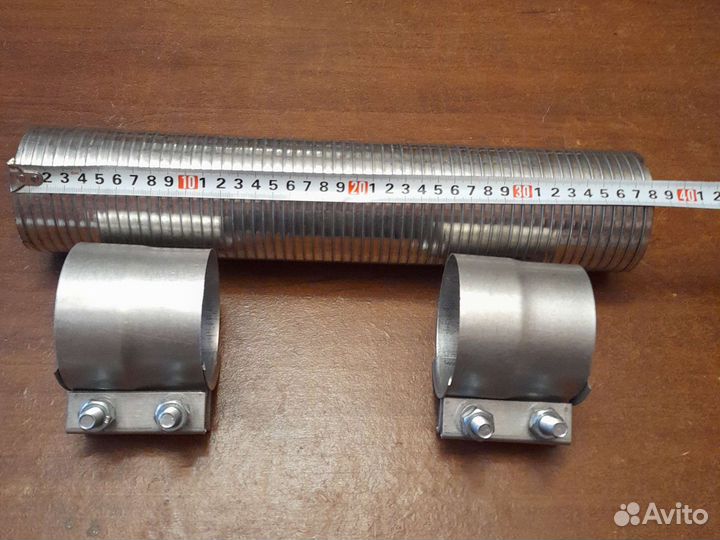 Гофра глушителя mercedes Atego